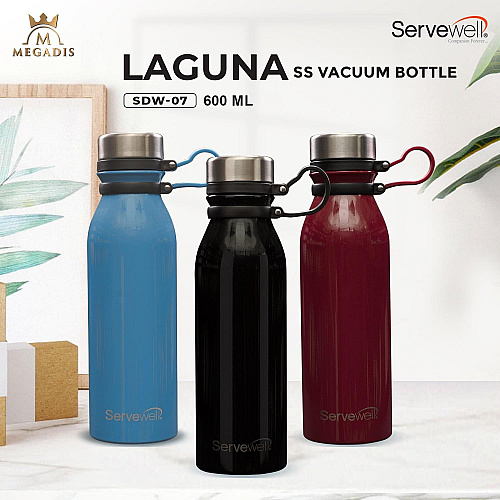 Laguna - SS Vacuum Bottle 600 ml - Solid